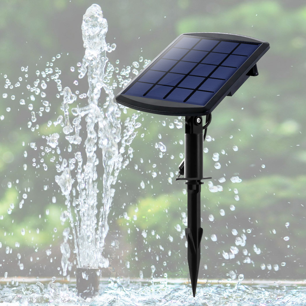 Lambu Solar Fountain Water Pump Kit Outdoor Bird Bath Pond Garden Fountain