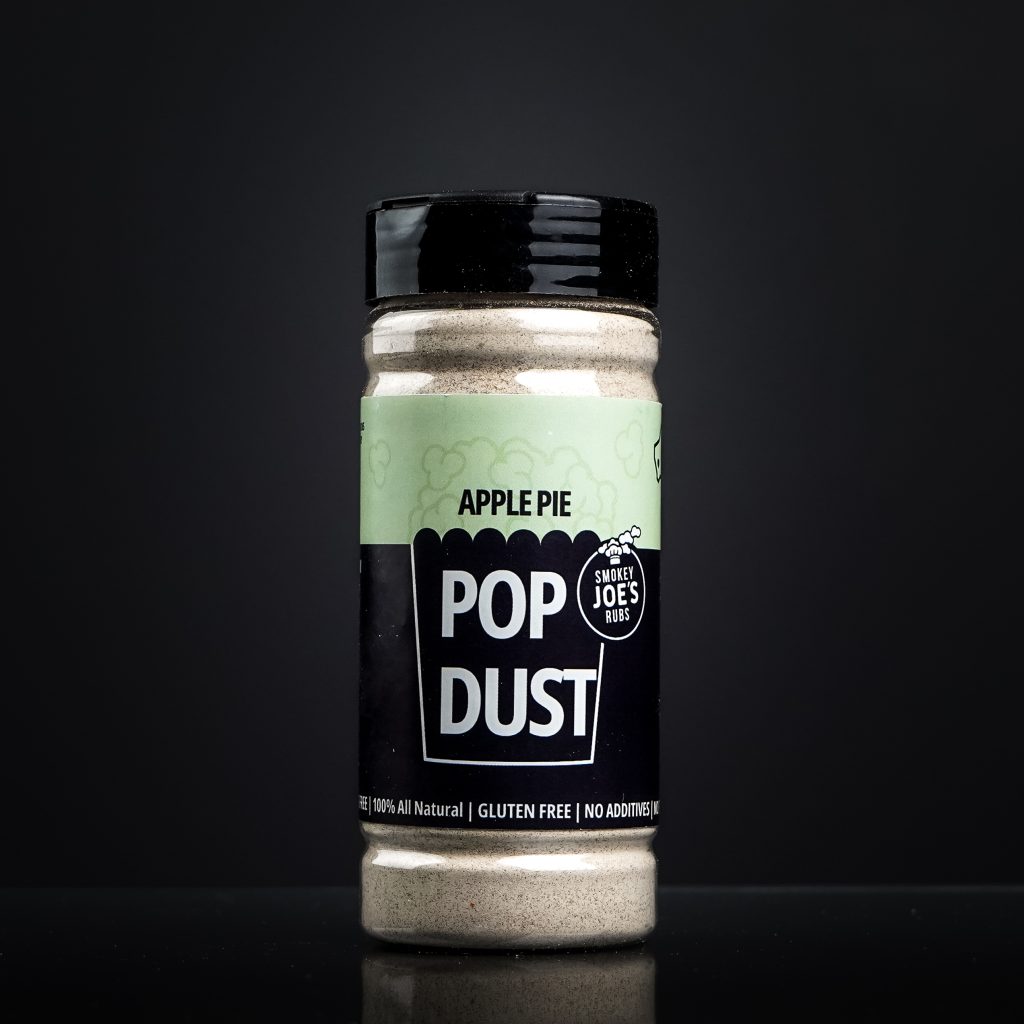 Smokey Joes Apple Pie Pop Dust 180g Shaker | Apple Cinnamon Popcorn Seasoning for Popcorn, Desserts & Sweet Snacks