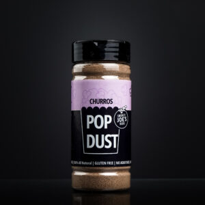 Smokey Joes Churros Pop Dust 200g Shaker | Sweet Cinnamon Popcorn Seasoning for Popcorn, Churros & Desserts