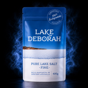 Smokey Joes Lake Deborah Fine Salt 400g Packet | Premium Natural Mineral Salt for Cooking, Baking & Seasoning
