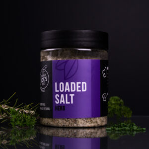 Smokey Joes Herb Loaded Salt 250g Jar | Gourmet Herb Seasoning Salt for Meat, Vegetables & Roasts