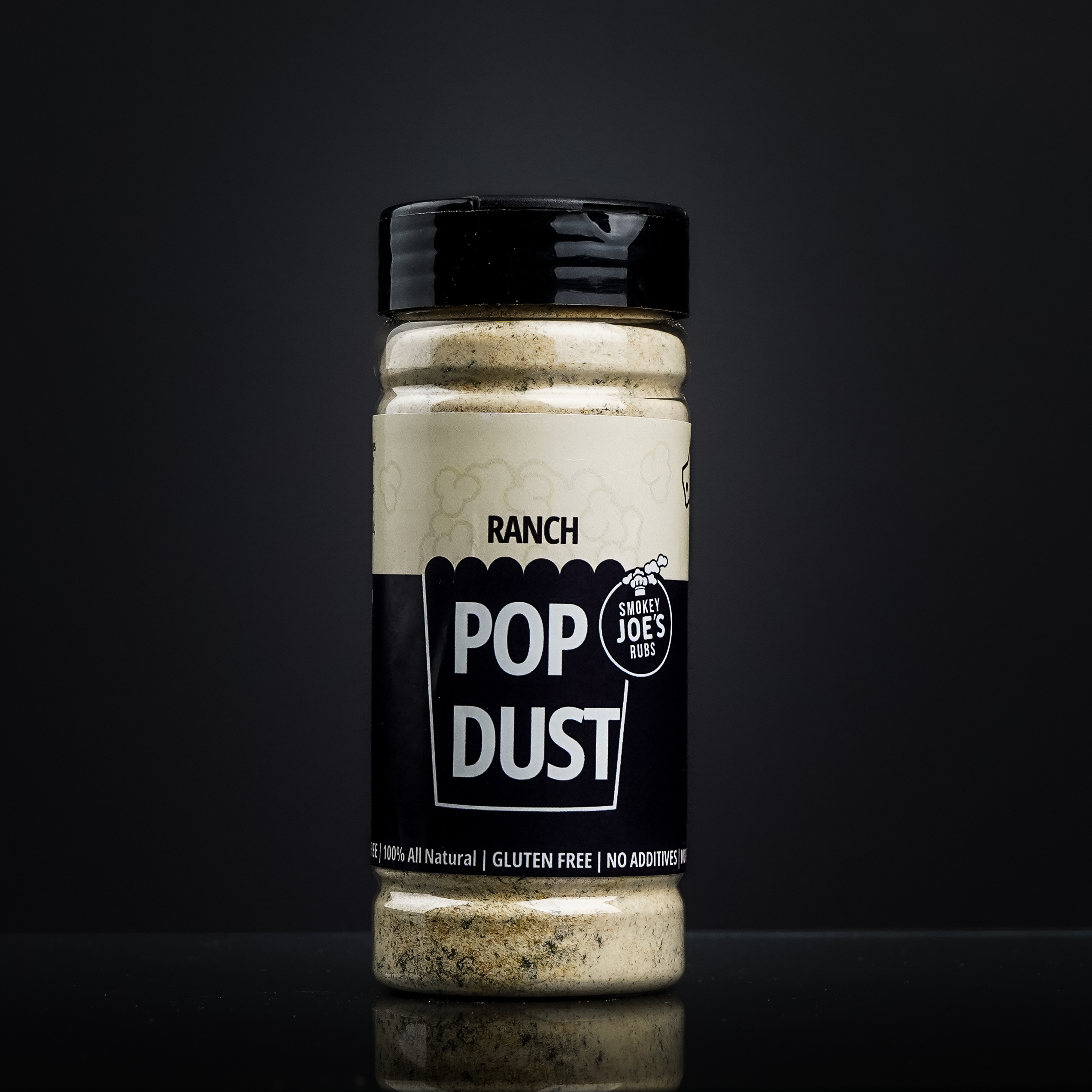 Smokey Joes Ranch Pop Dust 180g Shaker | Creamy Herb Popcorn Seasoning for Popcorn, Chips & Snacks