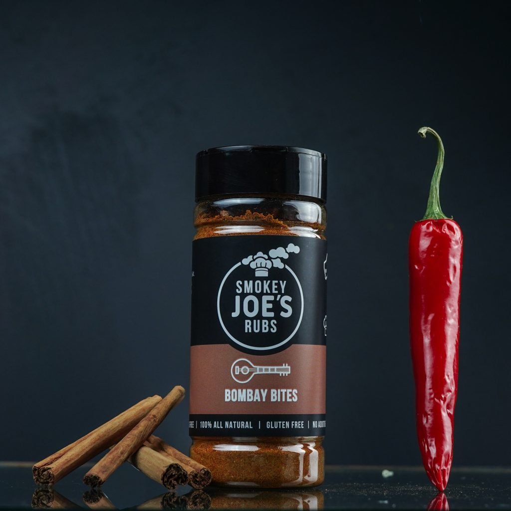 Smokey Joes Bombay Bites Curry Spice Blend 250ml Shaker | Authentic Indian Seasoning for Homemade Curries