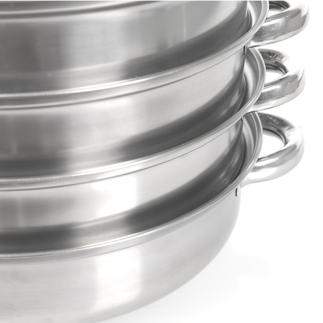 TOQUE Expandable Stainless Steel Vegetable Steamer | Multiple Food Cooker for Vegetables, Seafood & Meat - Image 6