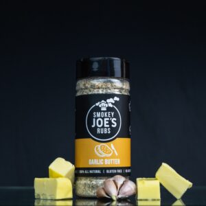 Smokey Joes Garlic Butter Seasoning Blend 250g Shaker | All-Purpose BBQ Rub for Meat, Seafood & Vegetables