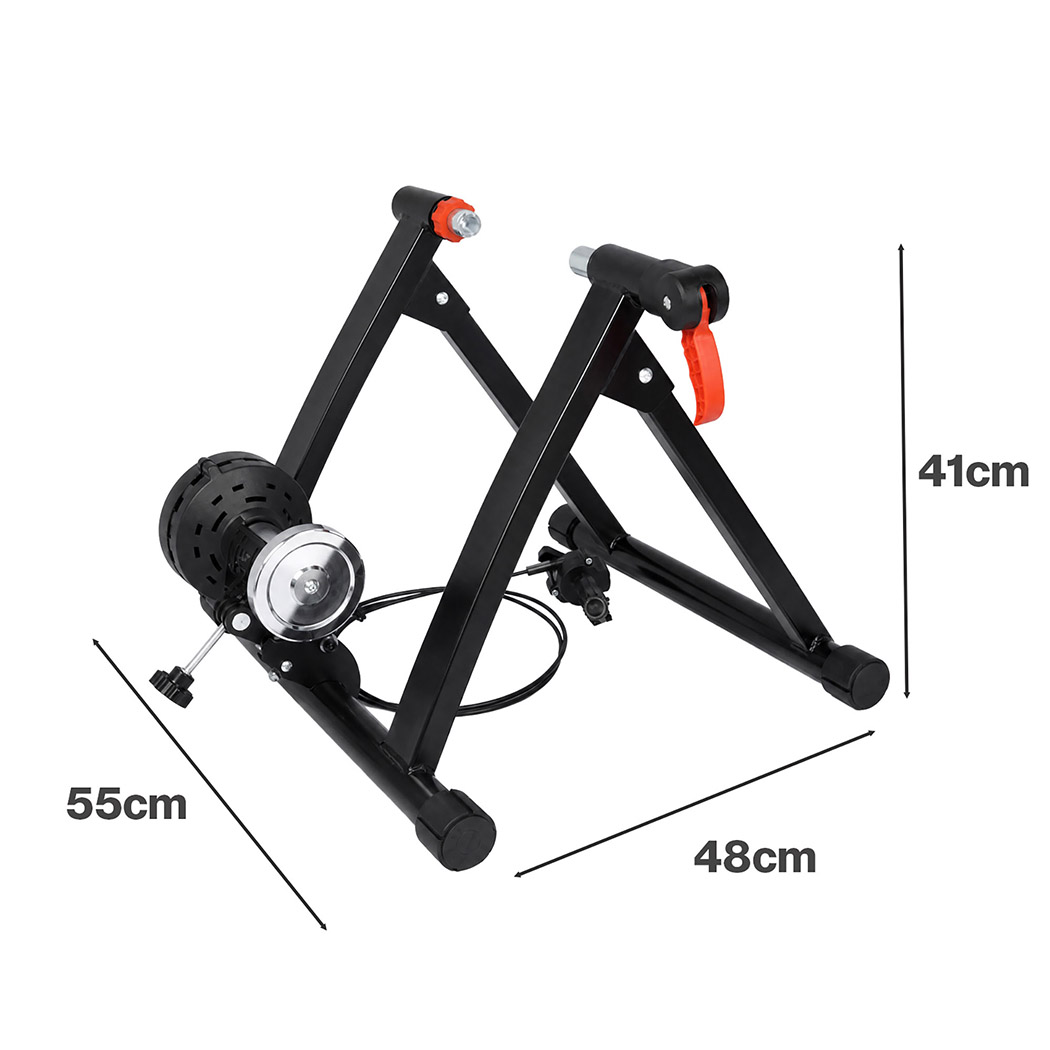 Monvelo Magnetic Bike Trainer Indoor Cycling Stand 6 Resistance Levels 26–29 Inch & 700C - Image 2