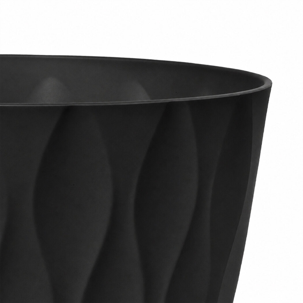 Toque Plant Pots Set of 5 Plastic Planters with Drainage Saucers Indoor Outdoor 20cm - Image 9