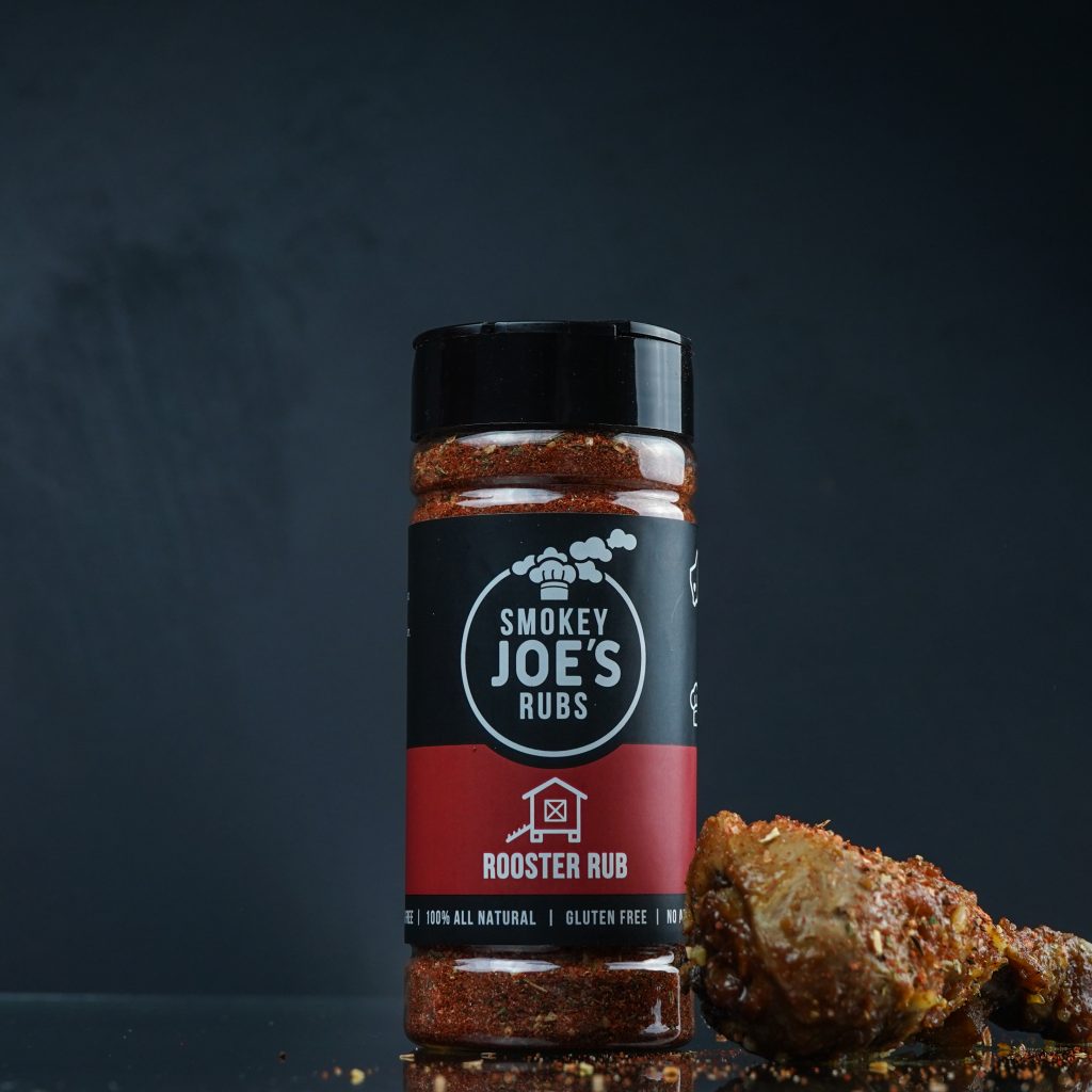 Smokey Joes Rooster Rub 250ml Shaker | Smoky & Zesty BBQ Seasoning for Chicken, Wings & Poultry