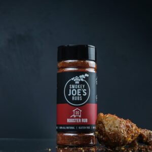Smokey Joes Rooster Rub 250ml Shaker | Smoky & Zesty BBQ Seasoning for Chicken, Wings & Poultry