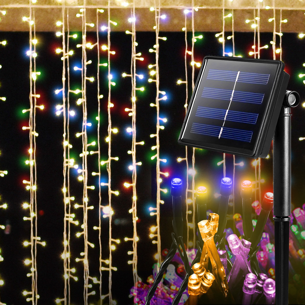 EMITTO Solar Fairy String Lights 30m 300 LED or 42m 400 LED Outdoor Waterproof Garden Lights Warm White Cool White Multi Colour - Image 8