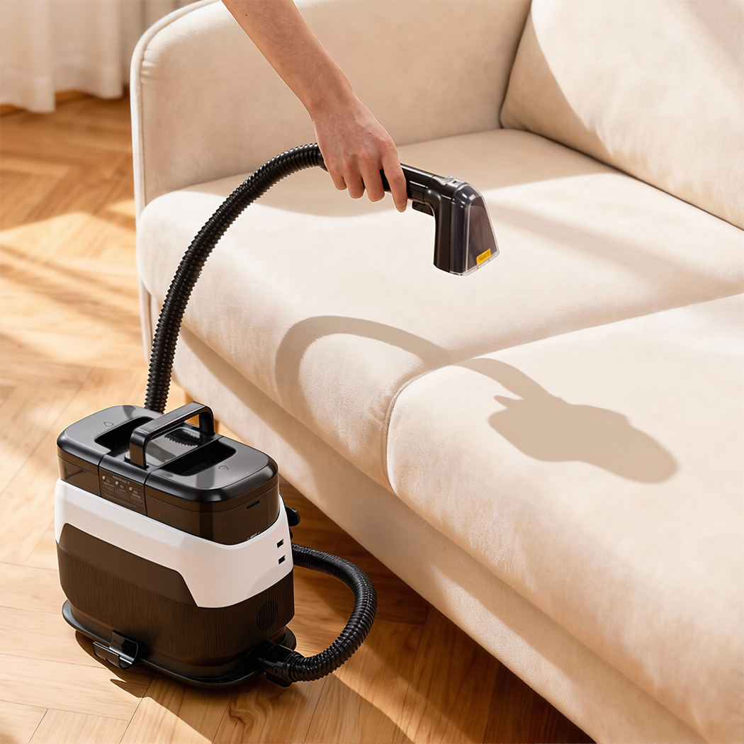 Spector Carpet Cleaner 12kPa Upholstery Spot Cleaner Portable Steam Fabric Sofa Car Seat Cleaning Machine 450W