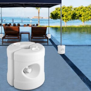 Instahut Gazebo Base Pods 4pc – 9L Water or Sand Filled Marquee Leg Weights Stabiliser