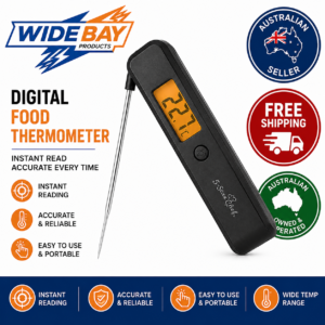Digital Food Thermometer Instant Read BBQ Meat Cooking Kitchen Temperature Gauge