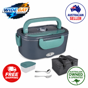 Electric Lunch Box Food Warmer 1.5L Portable Food Heater 12V/24V Car Truck 220V Home