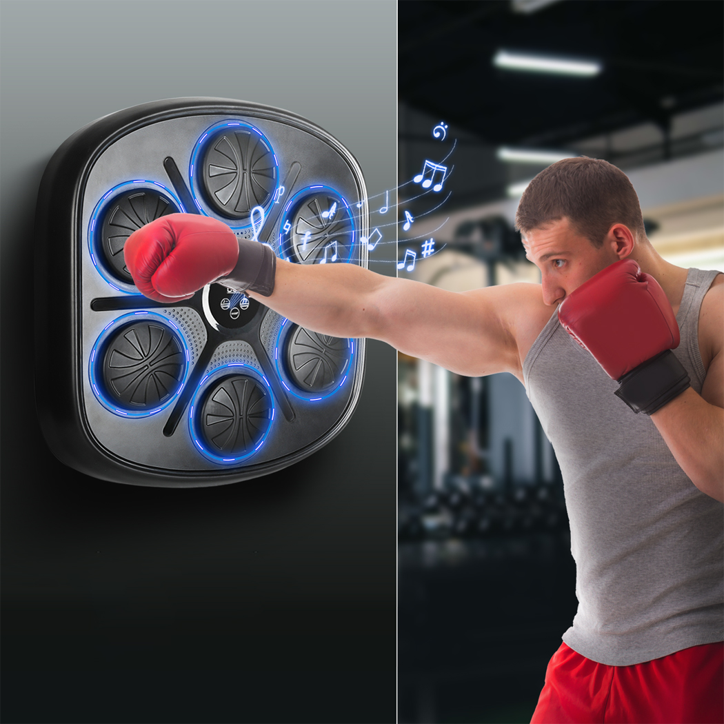 Centra Smart Music Boxing Machine Bluetooth Electronic Punching Trainer Wall Mounted 9 Speed Home Fitness - Image 7