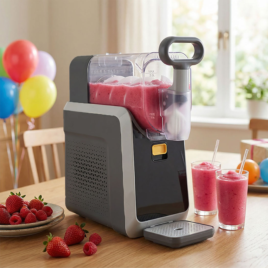 SPECTOR 2L Slush Machine Frozen Drink Maker Rapid Chill Self Cleaning 5 Preset Modes for Cocktails Milkshakes & Frozen Drinks - Image 8