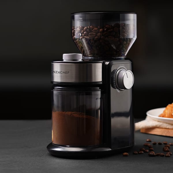 Bonzachef Perfect Grind 2 Electric Coffee Grinder – Stainless Steel Burr, 15 Settings - Image 7