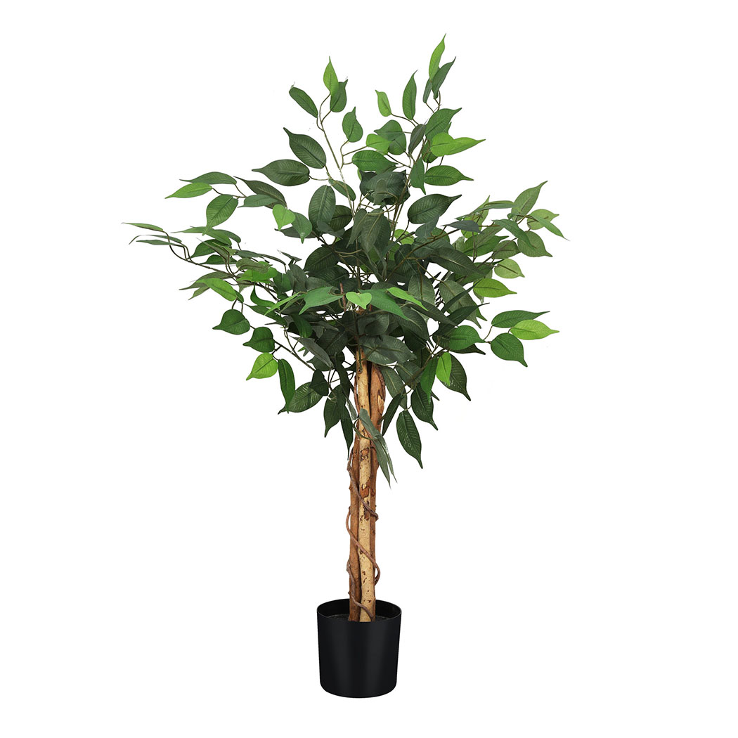 Lambu 90/95cm Artificial Plant Tree Faux Indoor Outdoor Green Foliage Home Office Décor - Image 3