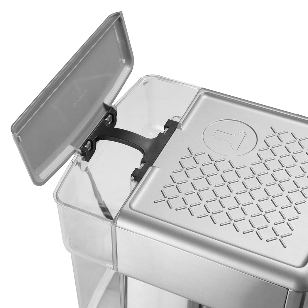 SPECTOR 20 Bar Espresso Coffee Machine with Milk Frother, 1350W Coffee Maker, Pre-Infusion, Single & Double Shot, 350ml Milk Jug, Silver - Image 7
