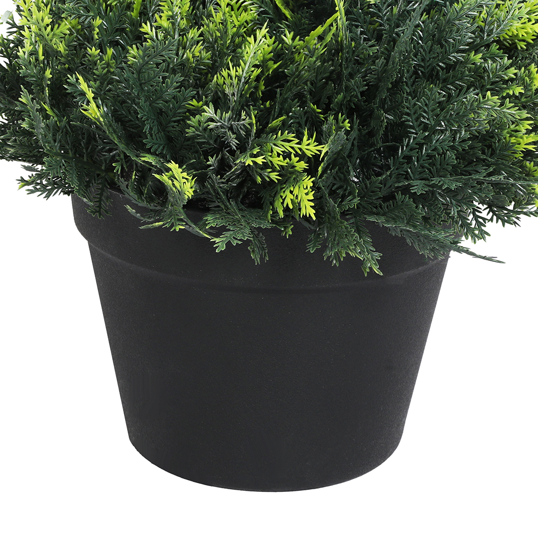 Lambu 100cm Artificial Plant Tree Faux Indoor Outdoor Green Foliage Home Office Décor - Image 3