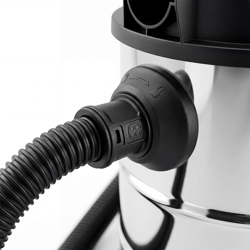 SPECTOR 30L Wet & Dry Vacuum Cleaner Blower 1400W | Heavy Duty Stainless Steel Shop Vac for Home, Garage, Workshop & Car Cleaning - Image 7