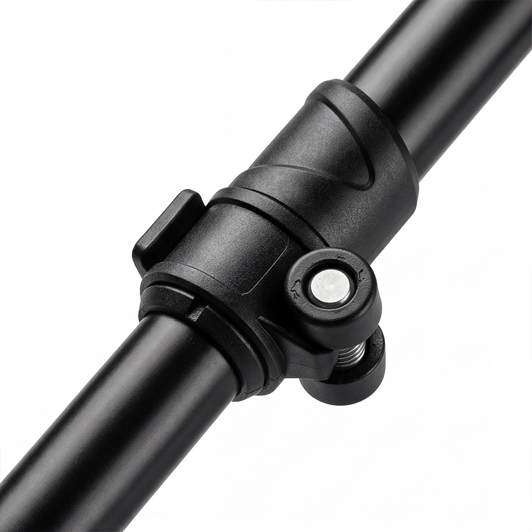 Mountview Adjustable Trekking Poles 2 Pack Lightweight Hiking Walking Sticks Aluminium Grey Black - Image 4