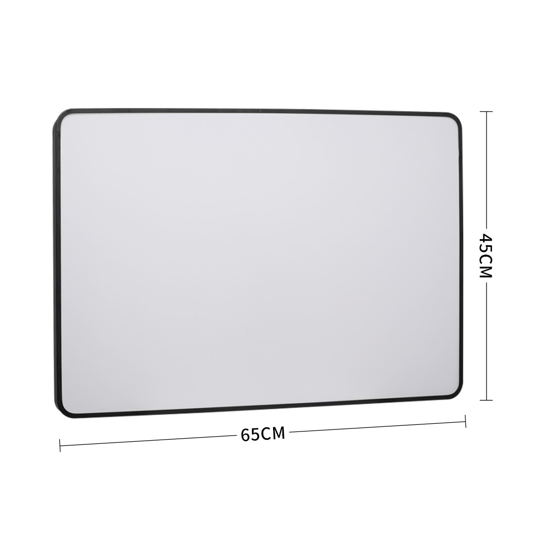 EMITTO 90W 3-Colour LED Ceiling Light Ultra-Thin 5cm Flush Mount Black Ceiling Light 65cm x 45cm - Image 3