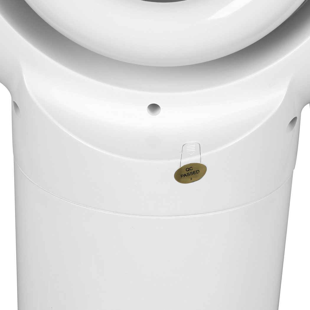 SPECTOR Bladeless Tower Fan with Remote Control, 35W Cooling,10 Speed Oscillating Fan, White Blue or White Silver - Image 7