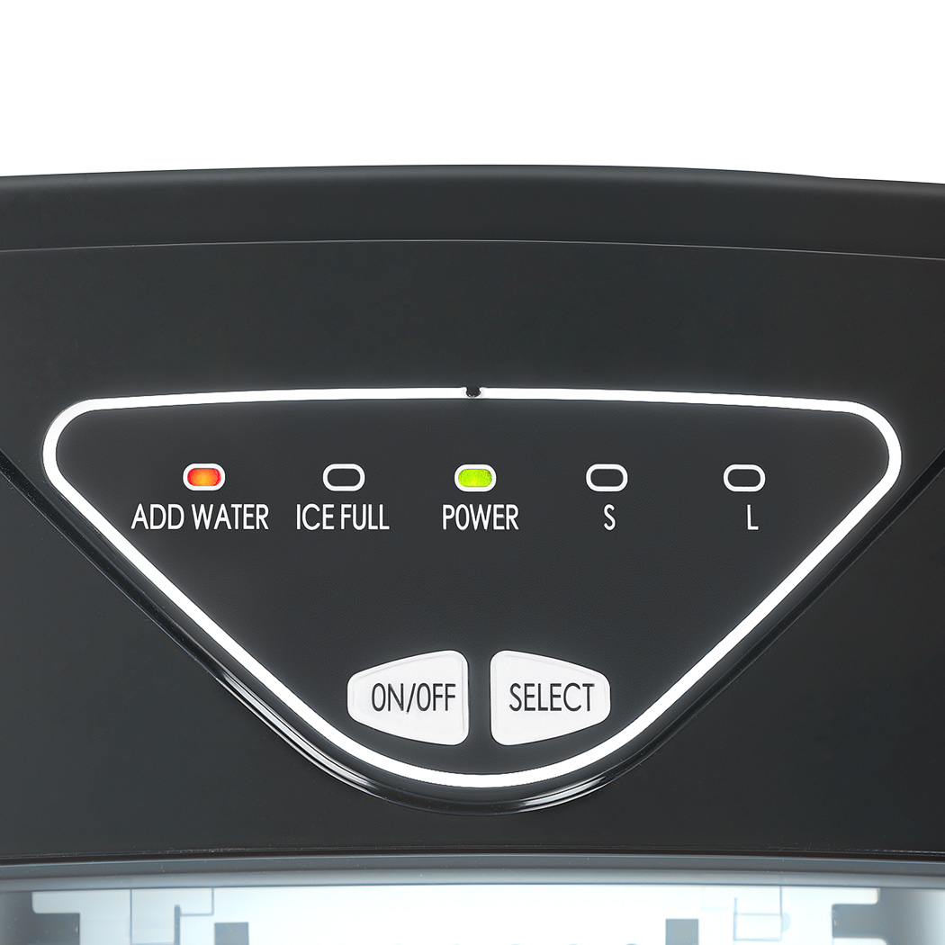 SPECTOR Portable Ice Maker Machine 15kg Bullet Ice Cube Maker 2L Self Cleaning Countertop Ice Machine Black - Image 5