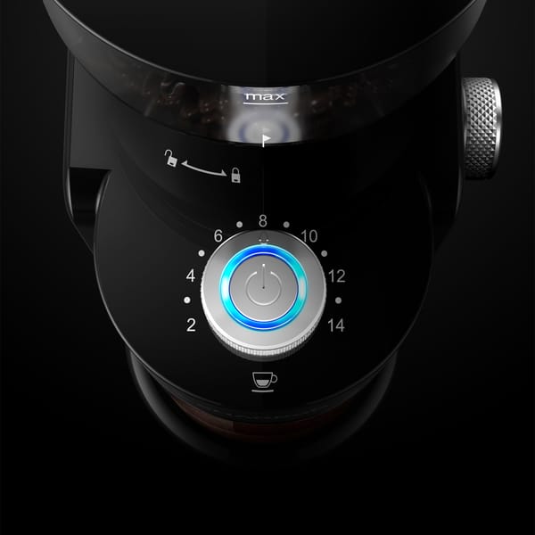 Bonzachef Perfect Grind 2 Electric Coffee Grinder – Stainless Steel Burr, 15 Settings - Image 4