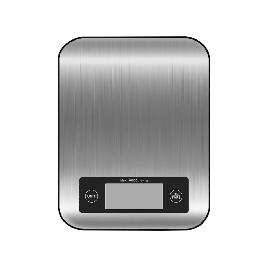 Digital Kitchen Food Scale 10kg Electronic Cooking Scales LCD Stainless Steel Platform with Tare Function - Image 2