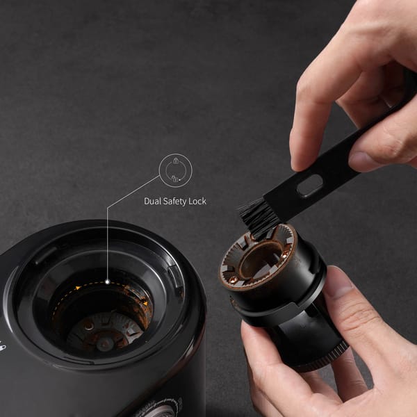 Bonzachef Perfect Grind 2 Electric Coffee Grinder – Stainless Steel Burr, 15 Settings - Image 2
