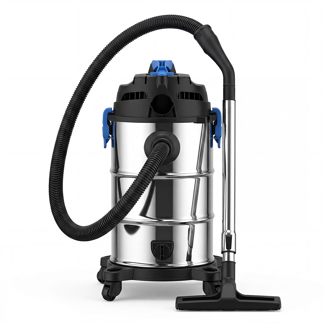 SPECTOR 30L Wet & Dry Vacuum Cleaner Blower 1400W | Heavy Duty Stainless Steel Shop Vac for Home, Garage, Workshop & Car Cleaning - Image 3