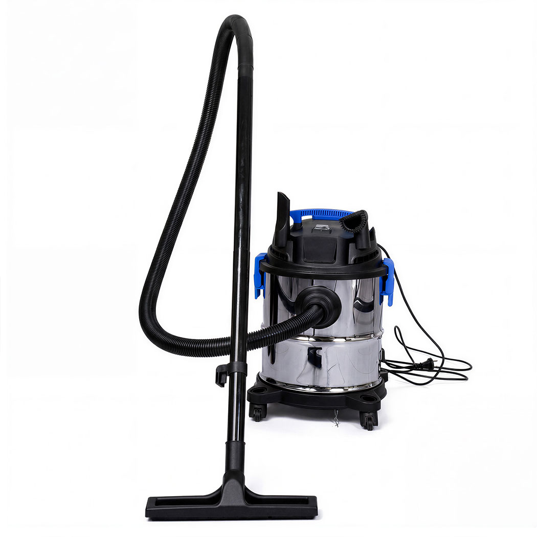 SPECTOR 20L Wet & Dry Vacuum Cleaner 1200W HEPA Filter Blower Stainless Steel Garage Workshop Home - Image 3