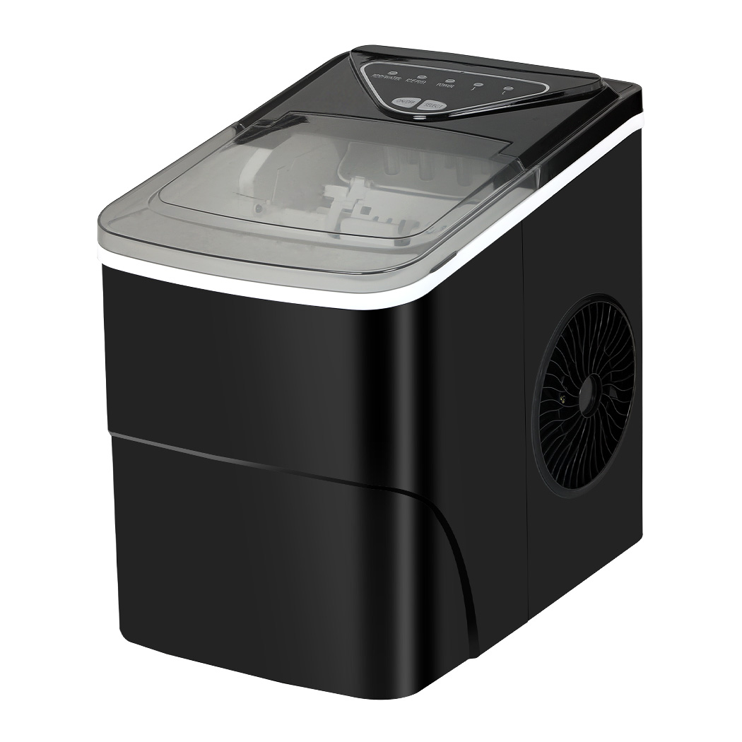 SPECTOR Portable Ice Maker Machine 15kg Bullet Ice Cube Maker 2L Self Cleaning Countertop Ice Machine Black - Image 2