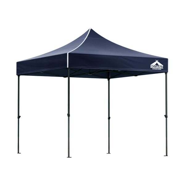 INSTAHUT 3x3m Pop Up Gazebo Marquee Folding Tent Outdoor Canopy Navy - Image 2