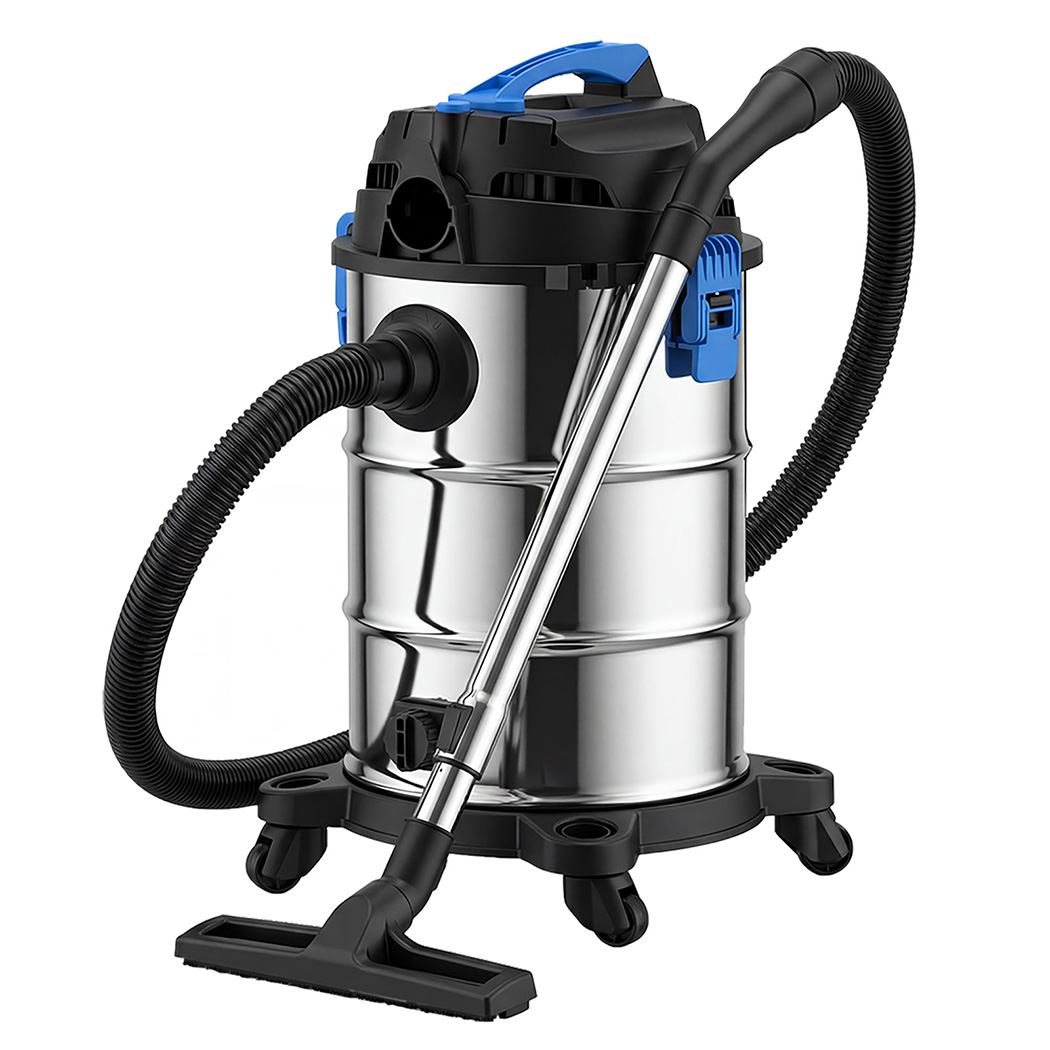 SPECTOR 30L Wet & Dry Vacuum Cleaner Blower 1400W | Heavy Duty Stainless Steel Shop Vac for Home, Garage, Workshop & Car Cleaning - Image 2