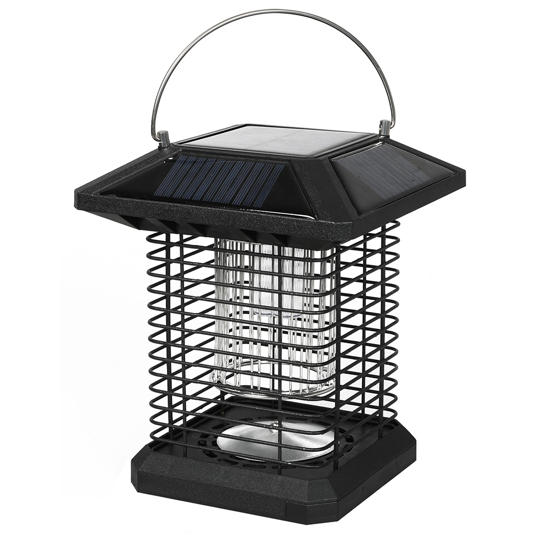 SPECTOR Electric Mosquito Killer Lamp Bug Zapper Solar USB Rechargeable Indoor Outdoor 360° UV Insect Trap - Image 2