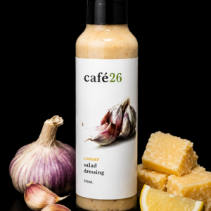 Café 26 Caesar Salad Dressing 250ml Parmesan Seeded Mustard Australian Made