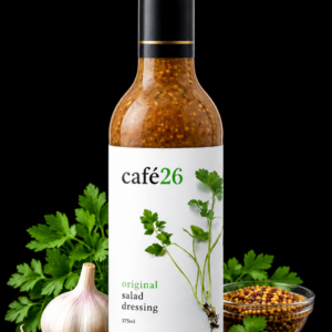 Cafe 26 Original Mustard Salad Dressing 375ml Australian Made Gluten Free