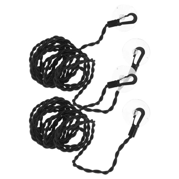 2 Pack Portable Travel Clothesline 1.5m Stretch Elastic Washing Line for Camping - Image 6