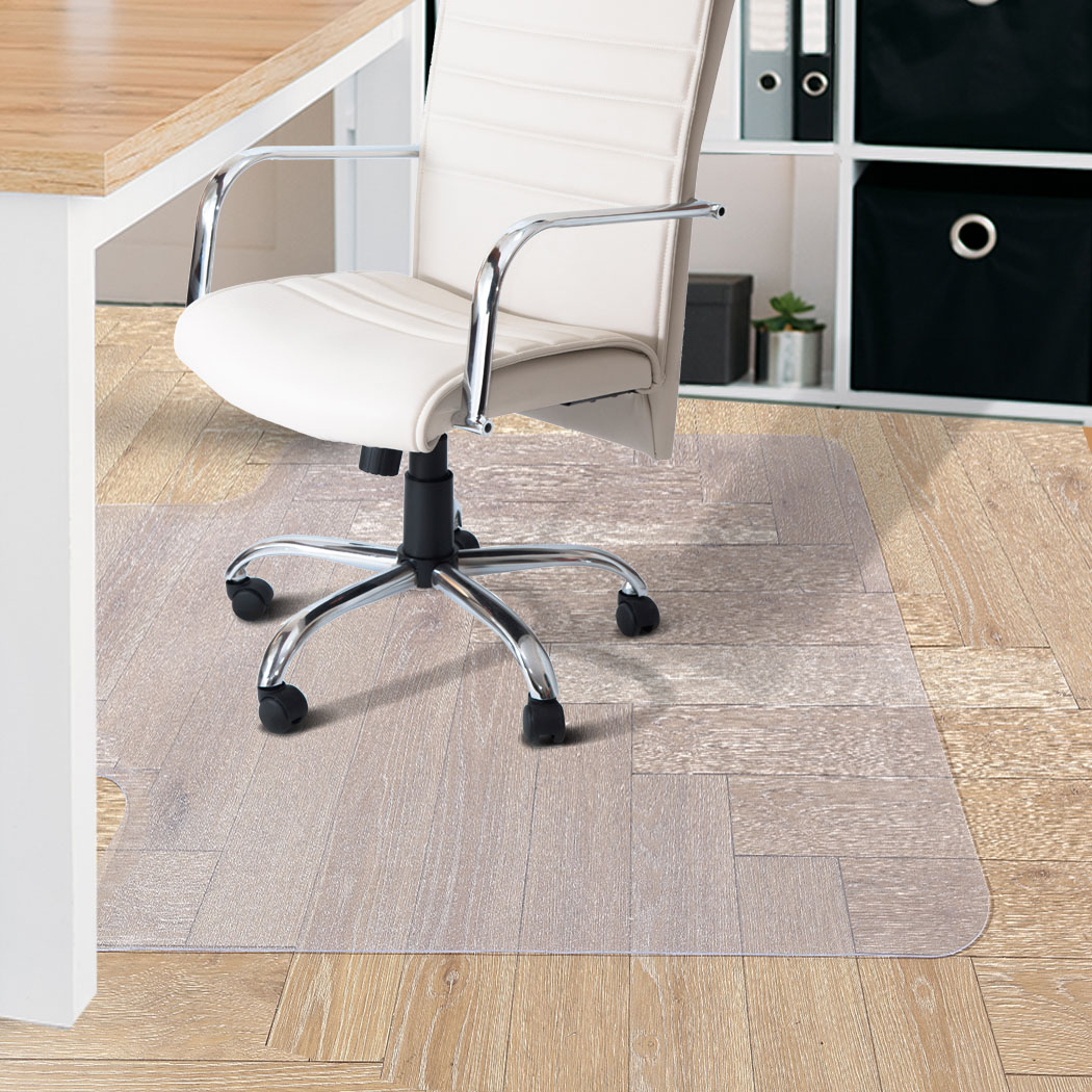 Marlow Chair Mat 120 x 90cm Clear PVC Floor Protector for Carpet & Hard Floors - Image 7