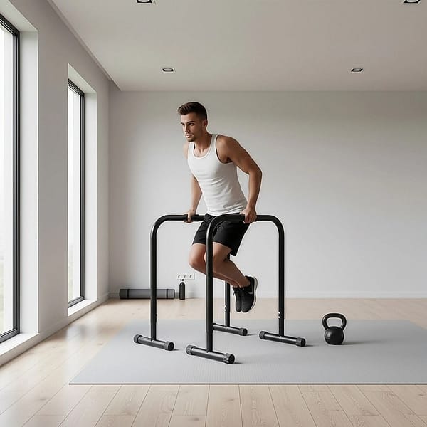 Chin Dip Parallel Bar Push Up Station – 150kg Home Gym Equipment - Image 3