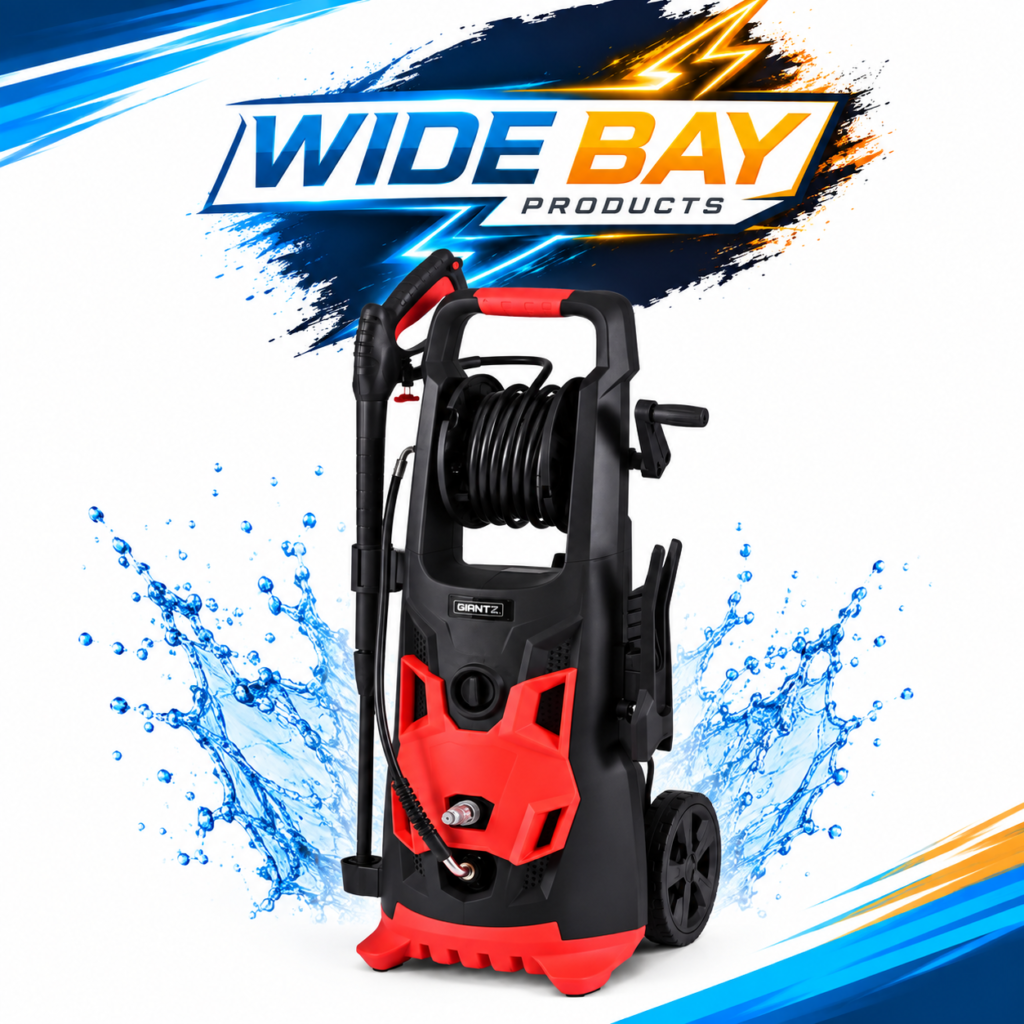 Giantz 2800PSI 3000W Electric High Pressure Washer with 30m Hose