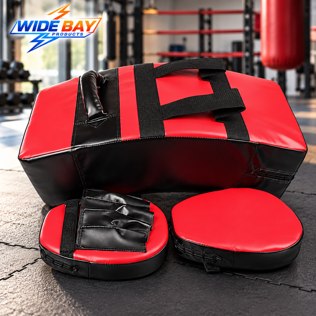 Kickboxing Shield & Punching Pad Combo – Sparring Strike Training Set