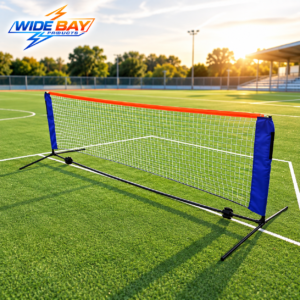 6m Portable Foldable Mini Tennis Net & Post Set with Carry Bag