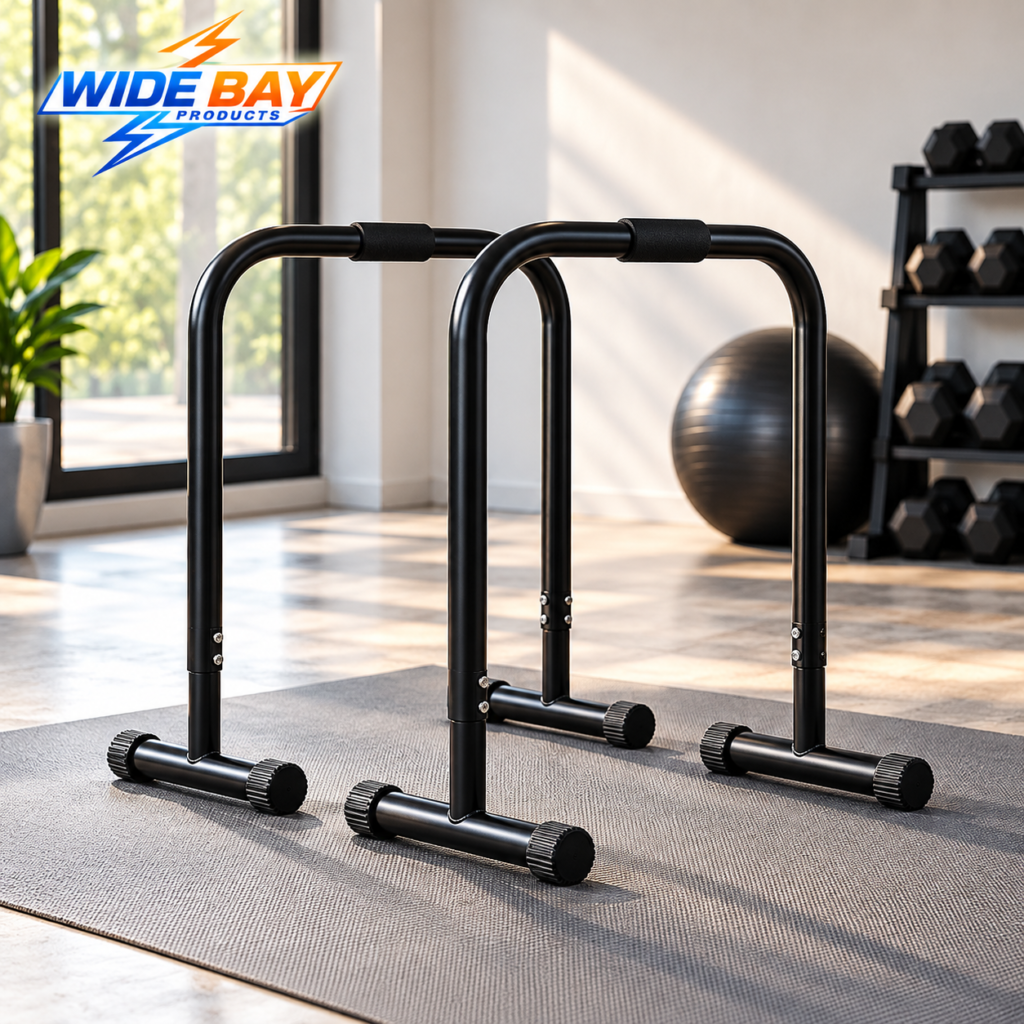 Chin Dip Parallel Bar Push Up Station – 150kg Home Gym Equipment