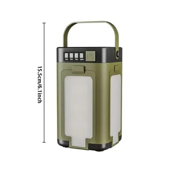 4-Leaf Foldable Solar Camping Lantern 1800mAh – 6-Mode Portable LED Light - Image 2