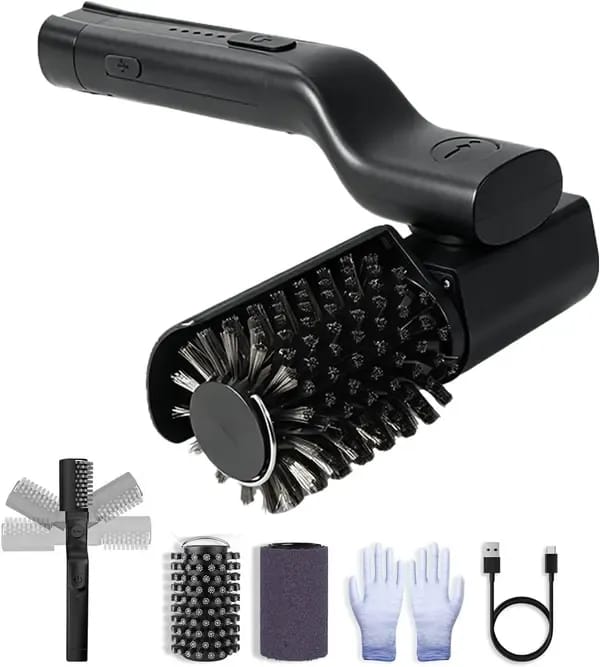 Rechargeable Electric Grill Cleaning Brush Cordless 3-Speed Stainless Steel BBQ Cleaner - Image 6