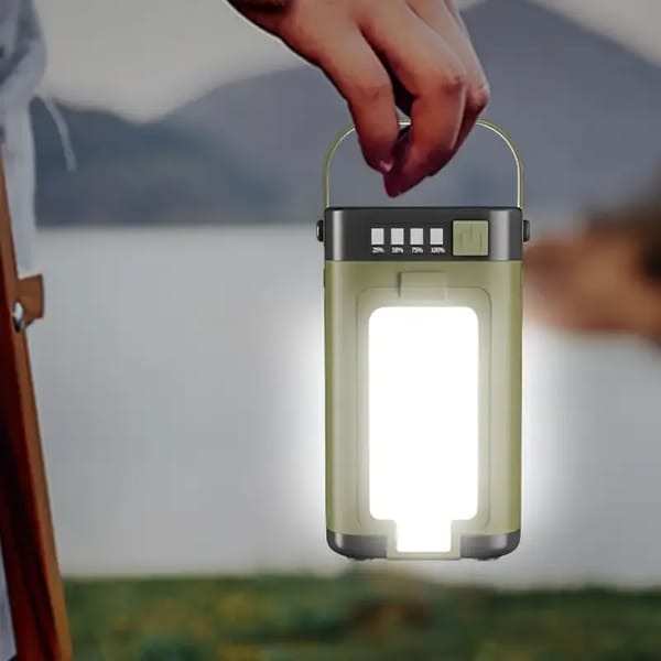 4-Leaf Foldable Solar Camping Lantern 1800mAh – 6-Mode Portable LED Light - Image 13